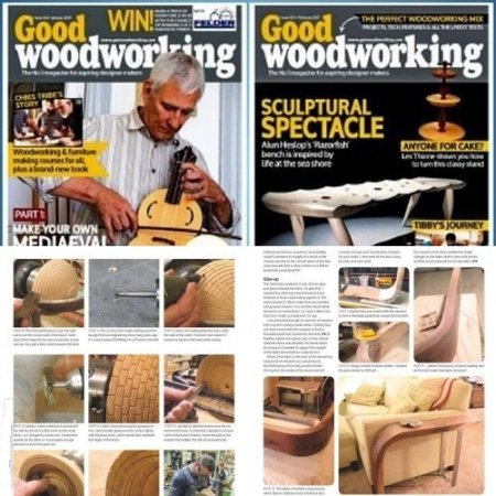 Обложка к Good Woodworking №1-3 (январь-март 2017) PDF