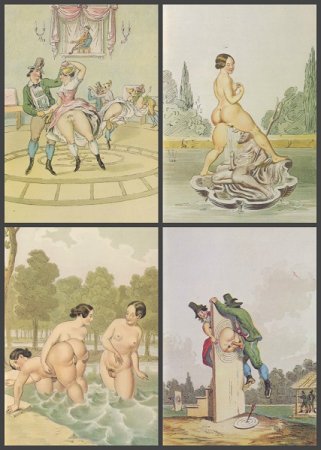 Обложка к Петер Фенди. Эротический рисунок