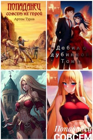 Обложка к Артем Туров (Art). Сборник 17 книг