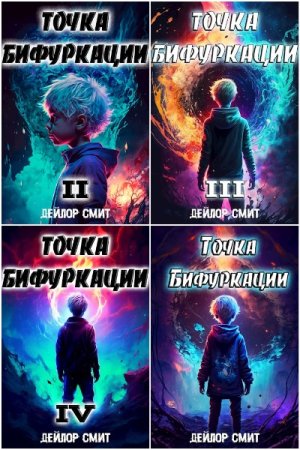 Обложка к Дейлор Смит. Цикл (15 книг) - Точка Бифуркации